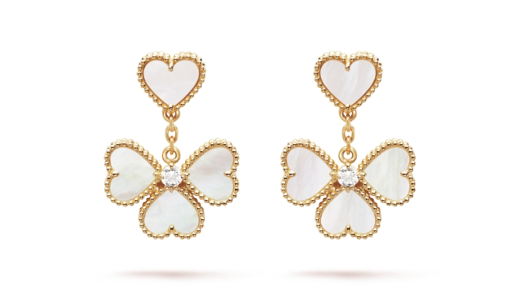 반클리프 Van Cleef & Arpels 스위트 하트 Sweet Hearts 귀걸이   VCARN5PQ00