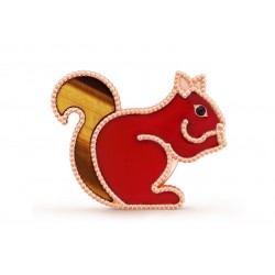 반클리프 Van Cleef & Arpels 럭키 애니멀즈 에퀴레유 Lucky Animals Squirrel 브로치 VCARP2AT00