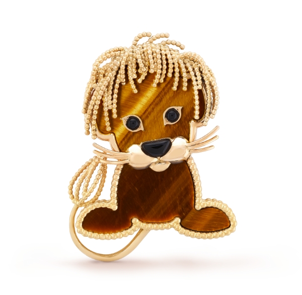 반클리프 Van Cleef & Arpels  럭키 애니멀즈 리옹  Lucky Animals Lion 브로치  VCARP2AQ00