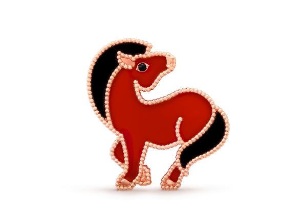 반클리프 Van Cleef & Arpels 럭키 애니멀 호스 Lucky Animals Horse 브로치 VCARP5LJ00