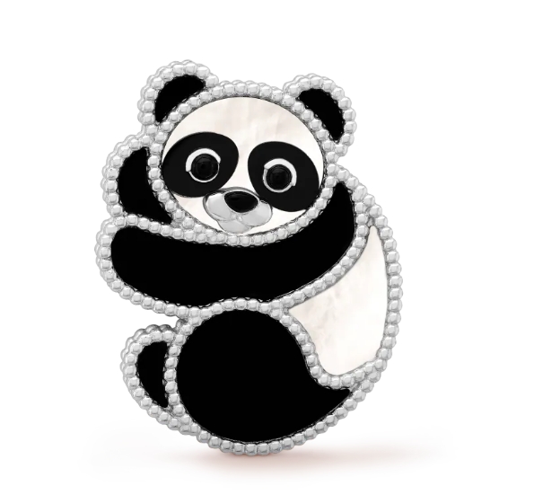 반클리프 Van Cleef & Arpels 럭키 애니멀 팬더 Lucky Animals Panda 브로치 VCARP5LI00