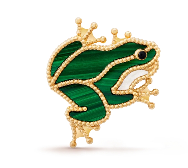 반클리프 Van Cleef & Arpels 럭키 애니멀 프로그  Lucky Animals Frog 브로치  VCARP9RX00