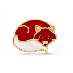 반클리프 Van Cleef & Arpels 럭키 애니멀 폭스 Lucky Animals Fox 브로치  VCARP9RY00