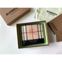 버버리 Burberry Haymarket 40652321 지갑 11CM