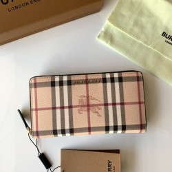 버버리 Burberry Haymarket 40614811 지갑 19CM