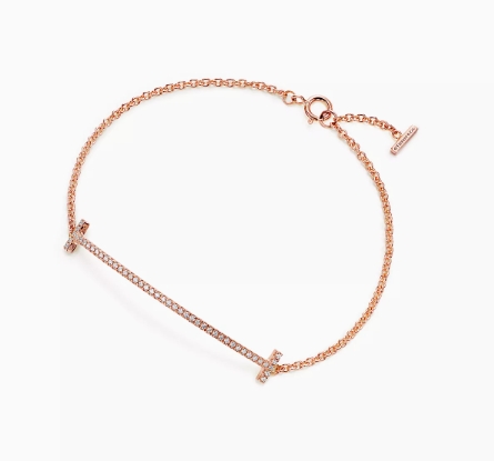 티파니 Tiffany&Co 스마일 브레이 Tiffany T 팔찌