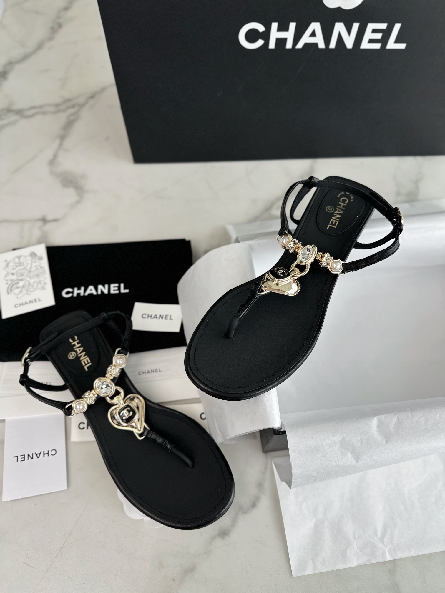 샤넬 CHANEL 샌들