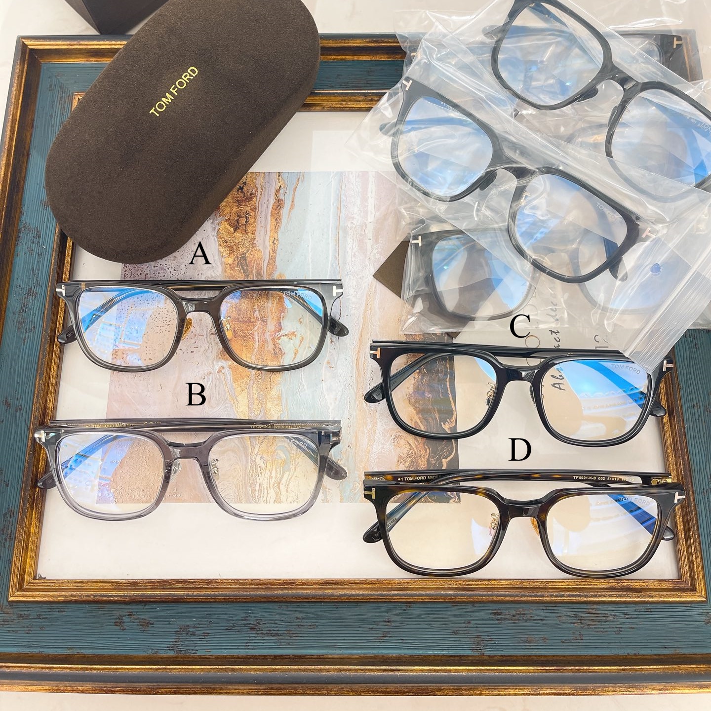 톰포드 Tom Ford TF5921-K-B 51口19-145