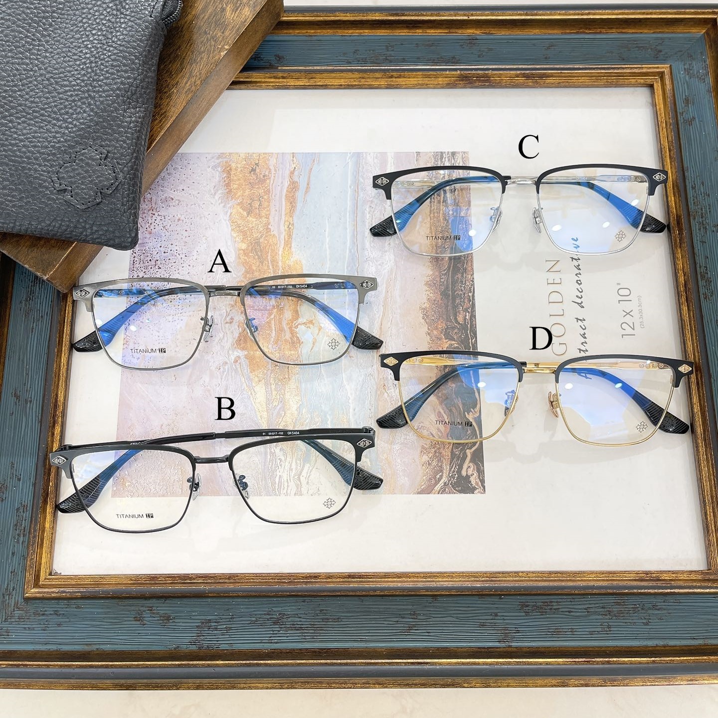 크롬하츠 Chrome Hearts CH5404 55口17-152