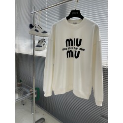 미우 미우 Miu Miu 라운드 맨투맨