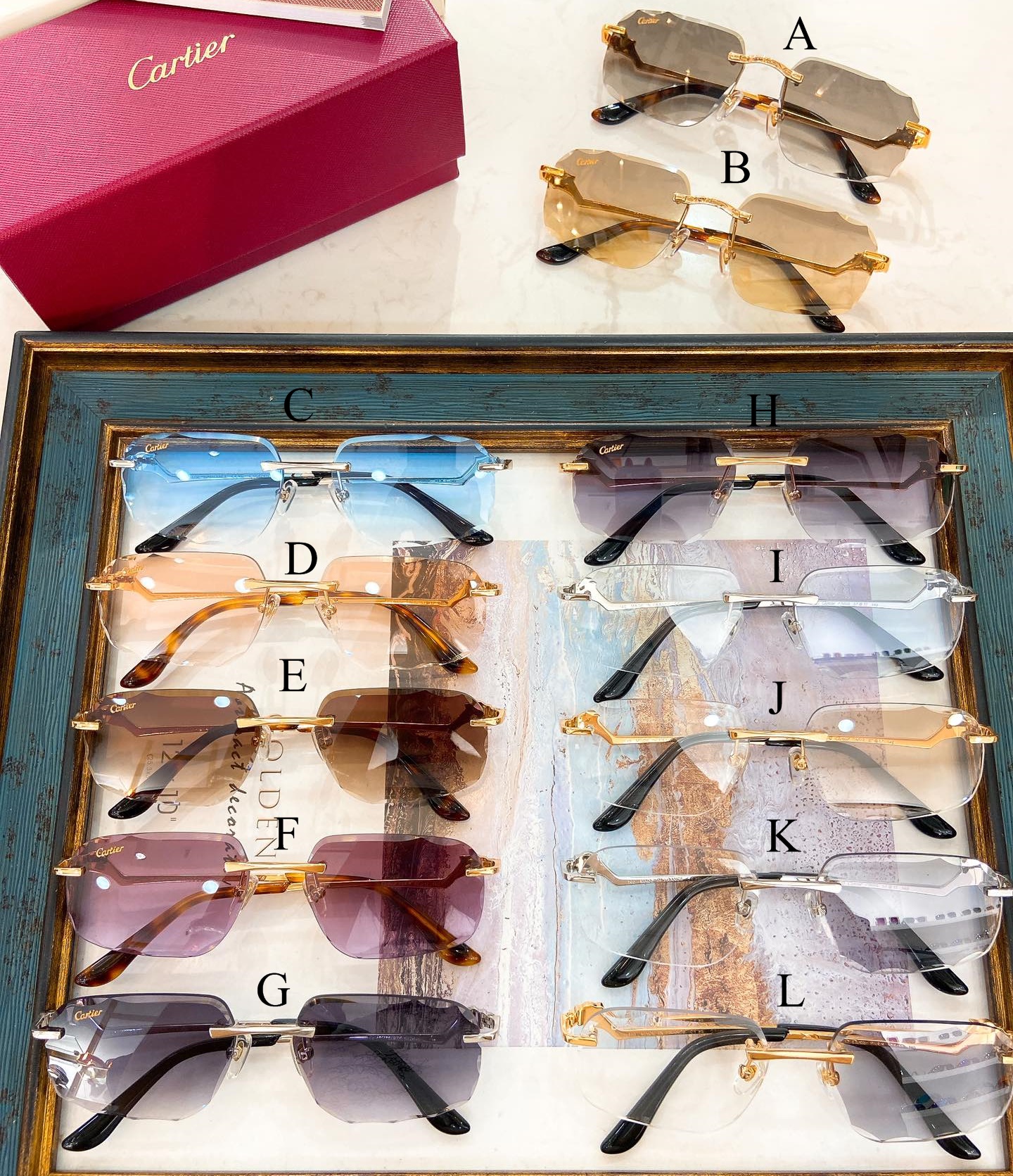 까르띠에 Cartier CT0120O 57口17-140