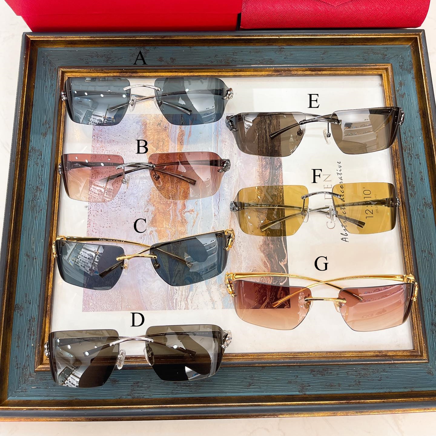 까르띠에 Cartier CT0537 62口19-110