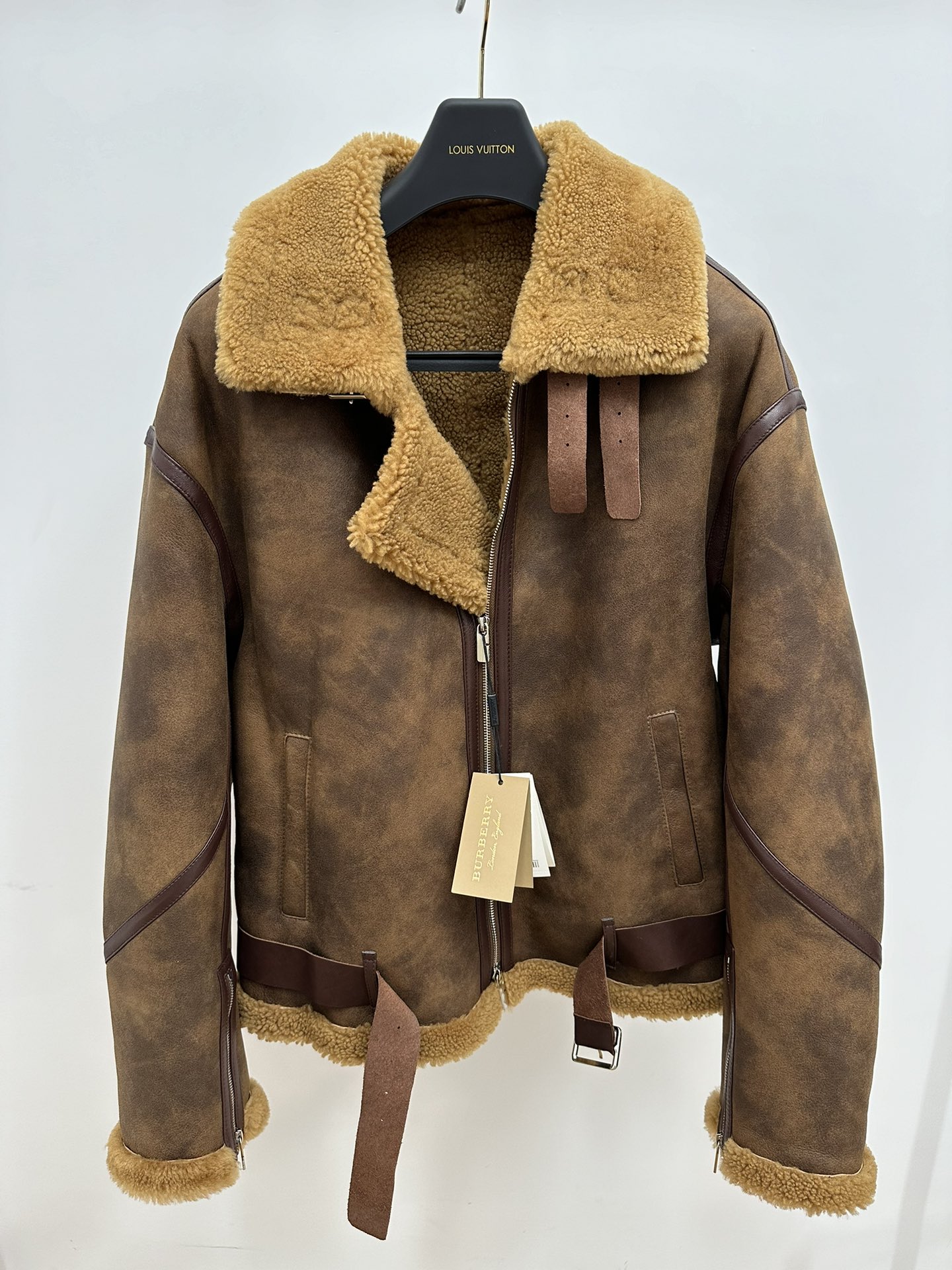 버버리 Burberry 레더 재킷