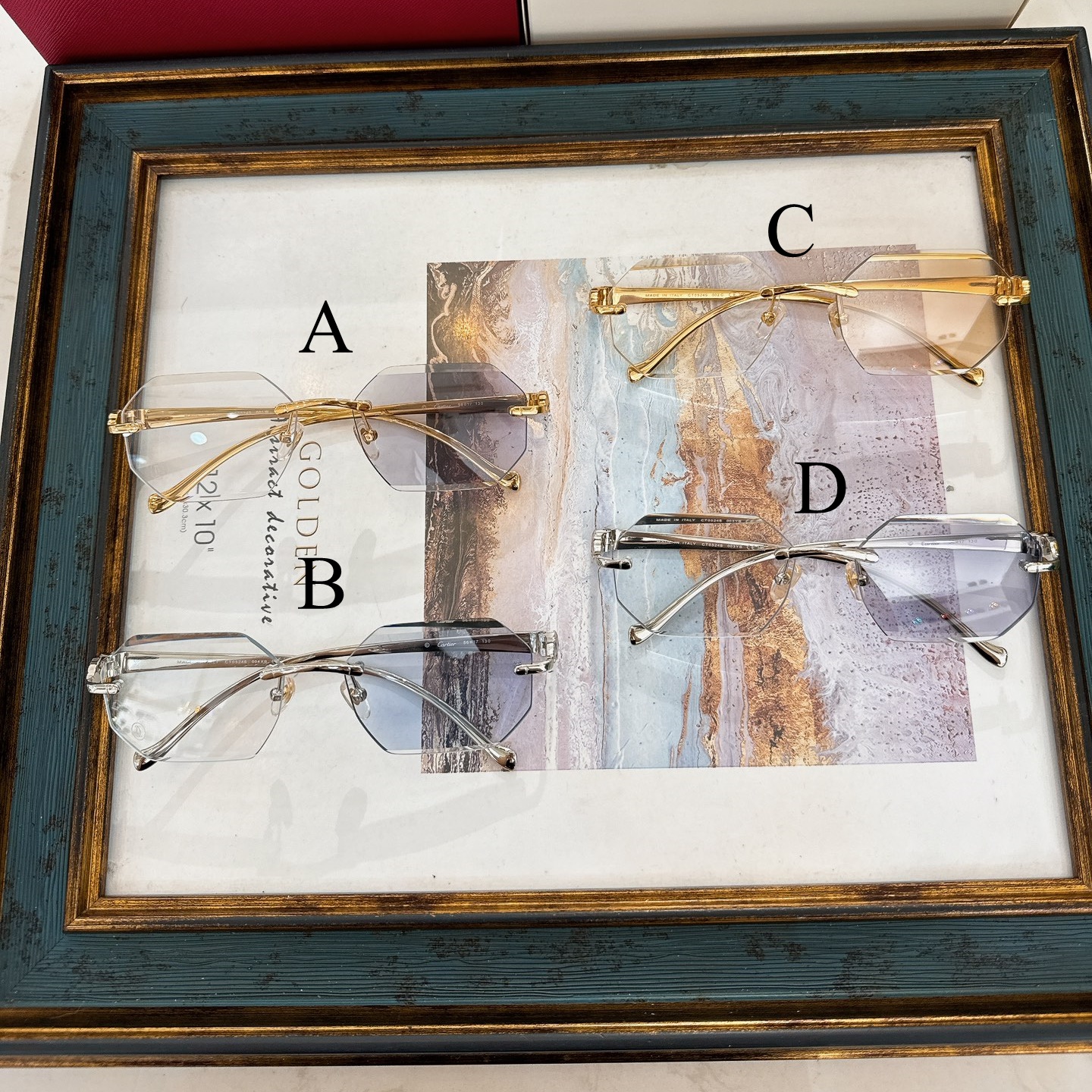 까르띠에 Cartier CT0524S 56口17-130