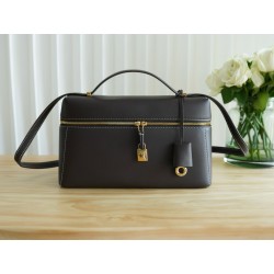 로로피아나 Loro Piana Extra bag Dark Chocolate L27
