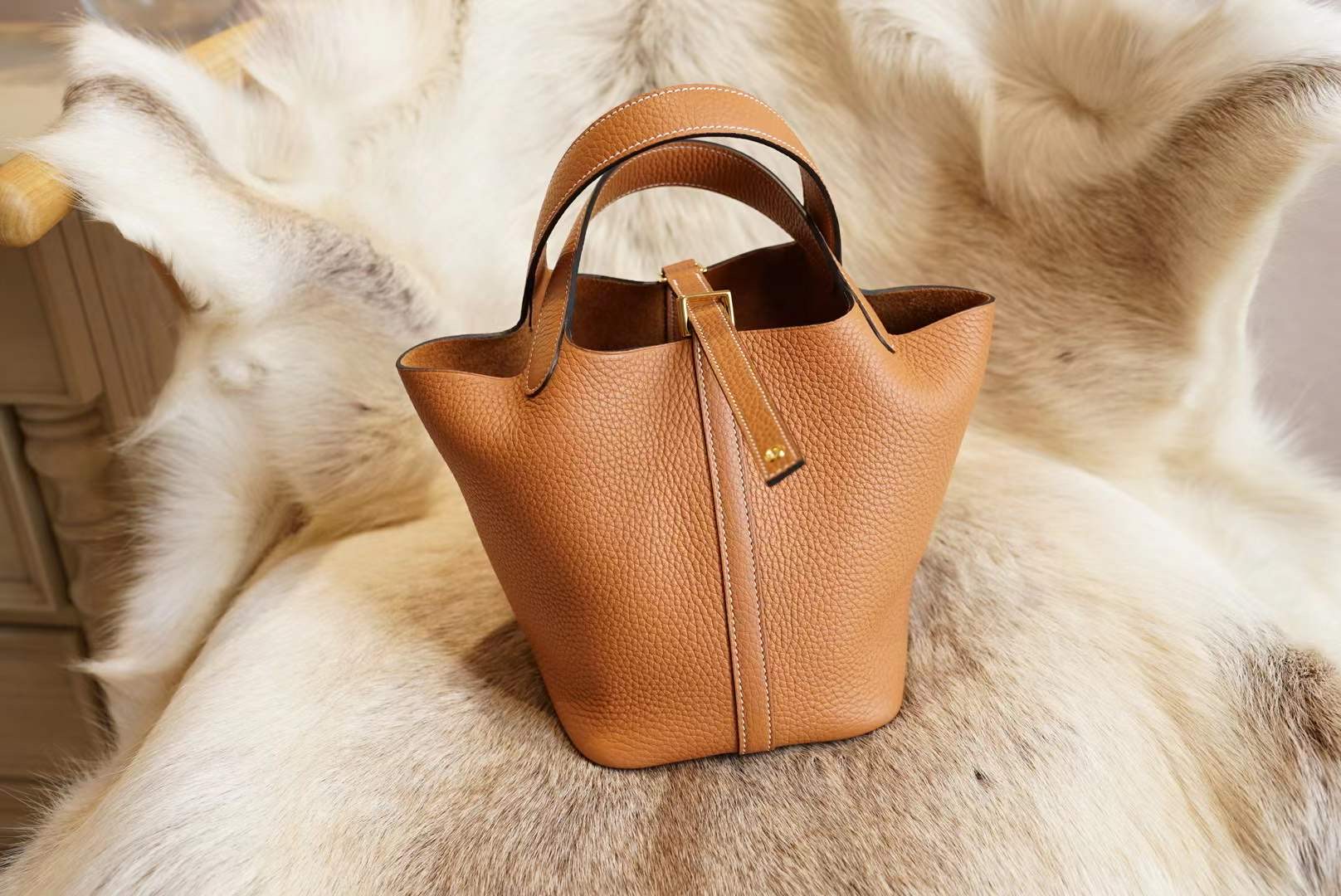 에르메스 Hermes Picotin Lock 18 clemence