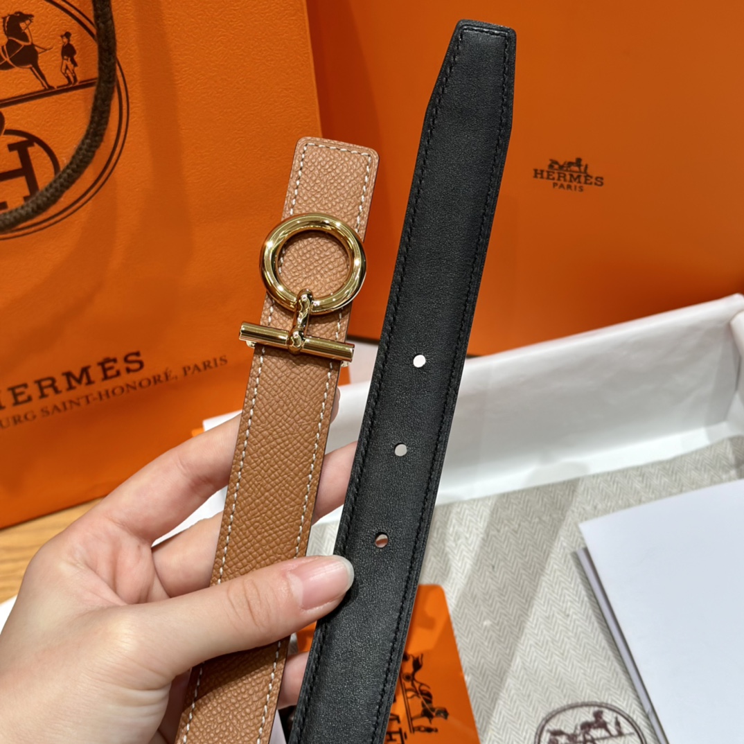 에르메스 Hermes Flot 벨트 24mm