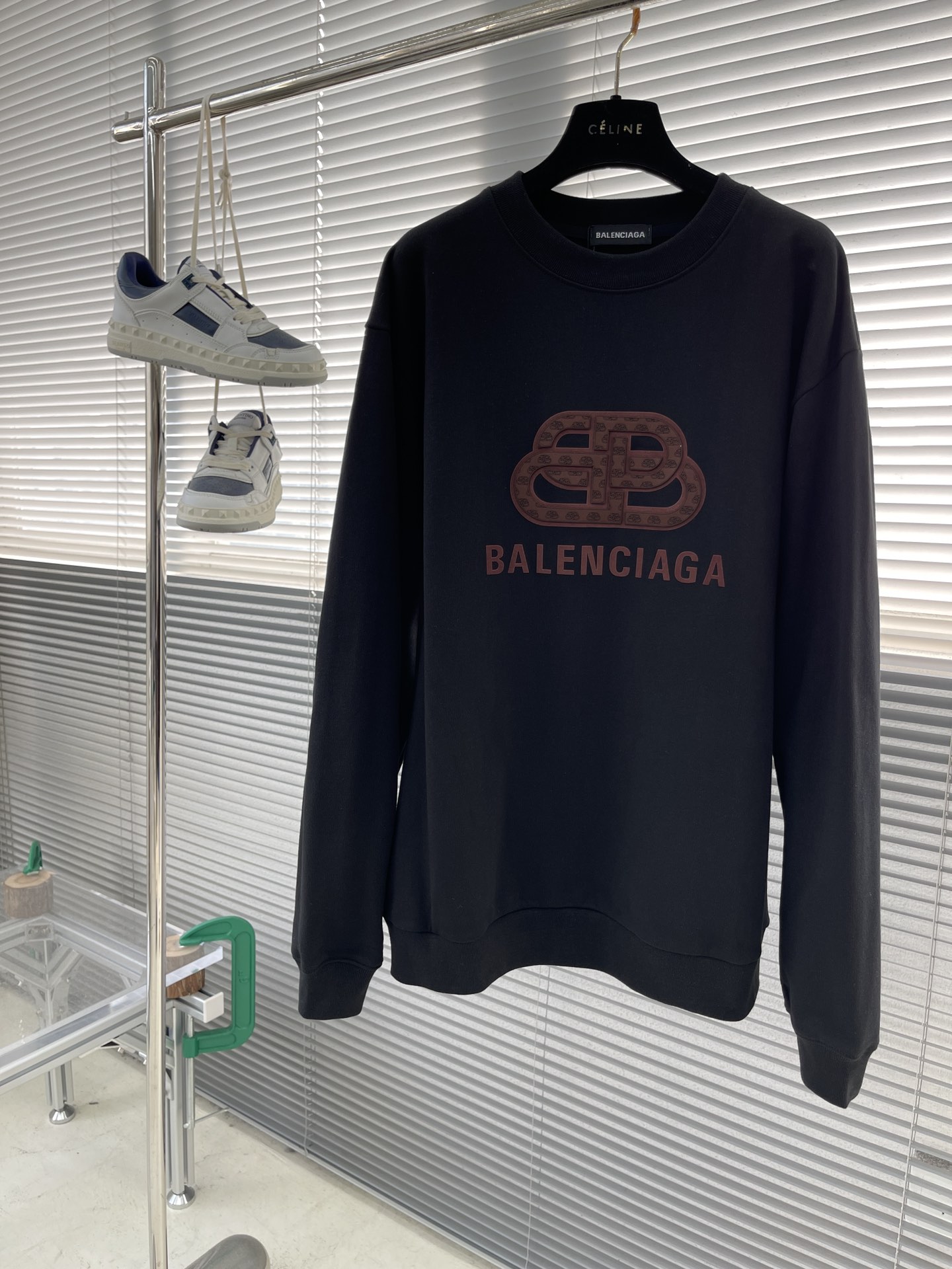 발렌시아가 Balenciaga 라운드 맨투맨