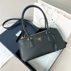 프라다 Prada 1BA457 미디엄 프라다 갤러리아 가죽 백