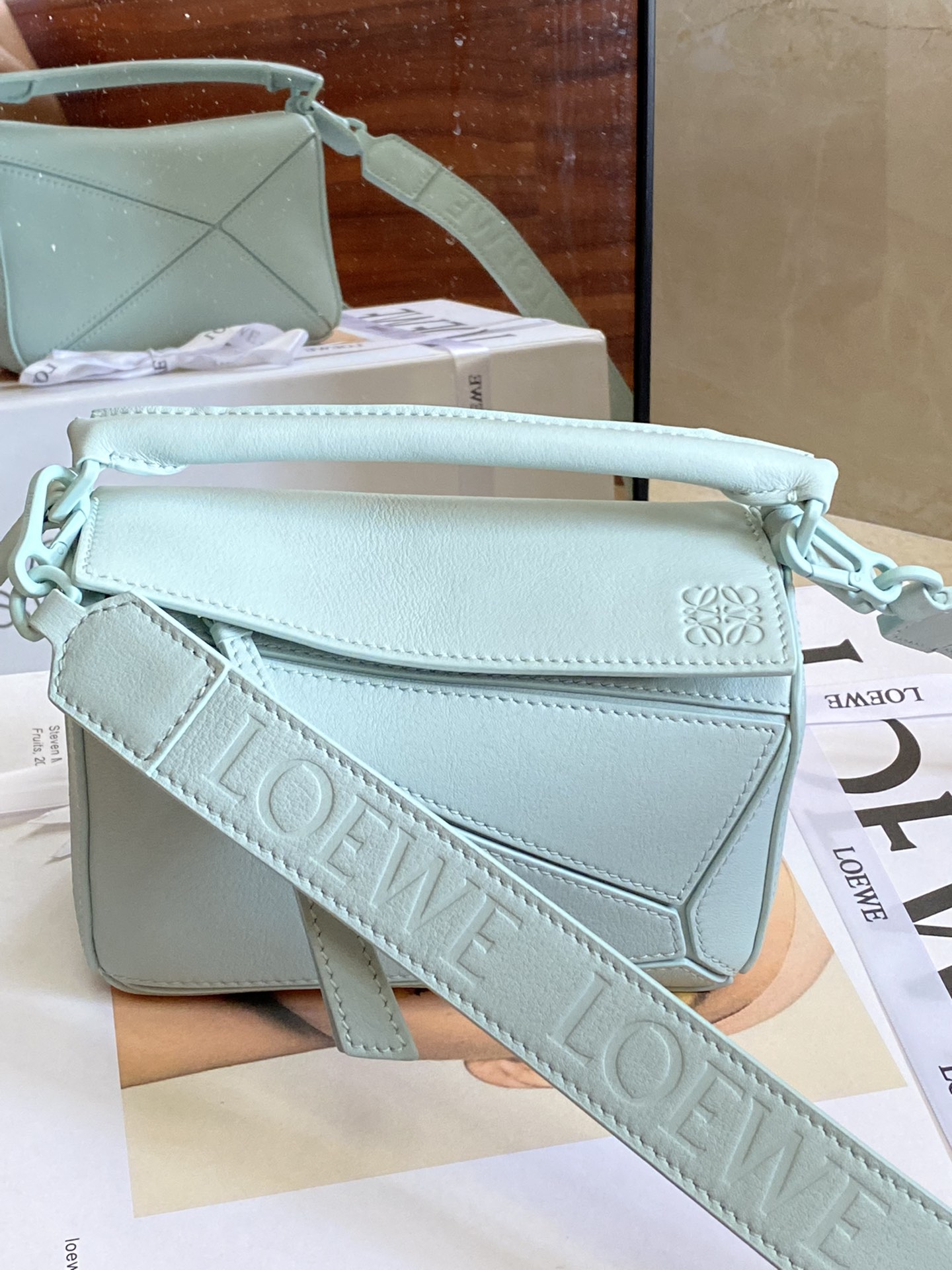 로에베 Loewe 9001 Mini Puzzle Bag 17.5cm