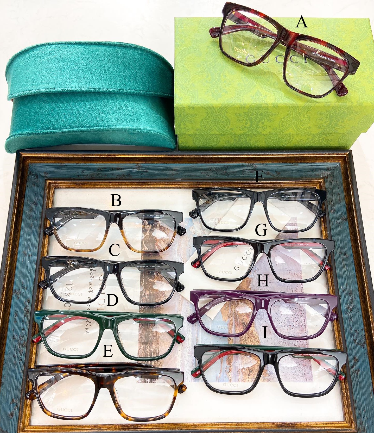 구찌 Gucci GG1735S 54口18-145