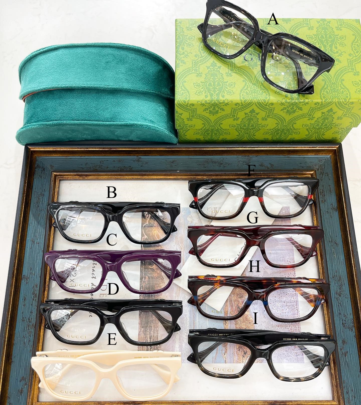 구찌 Gucci GG1536O 53口17-140