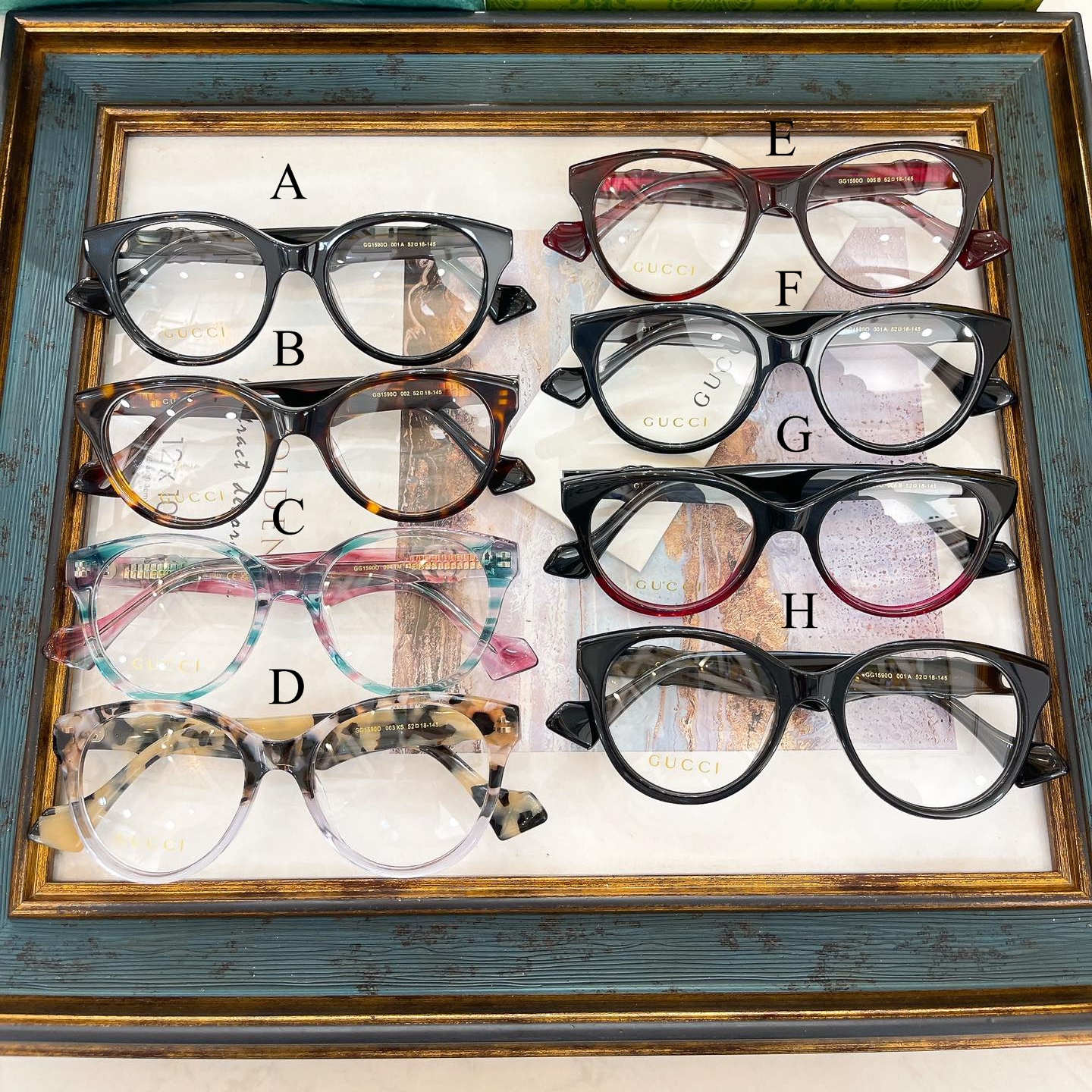 구찌 Gucci GG1590O 52口18-145