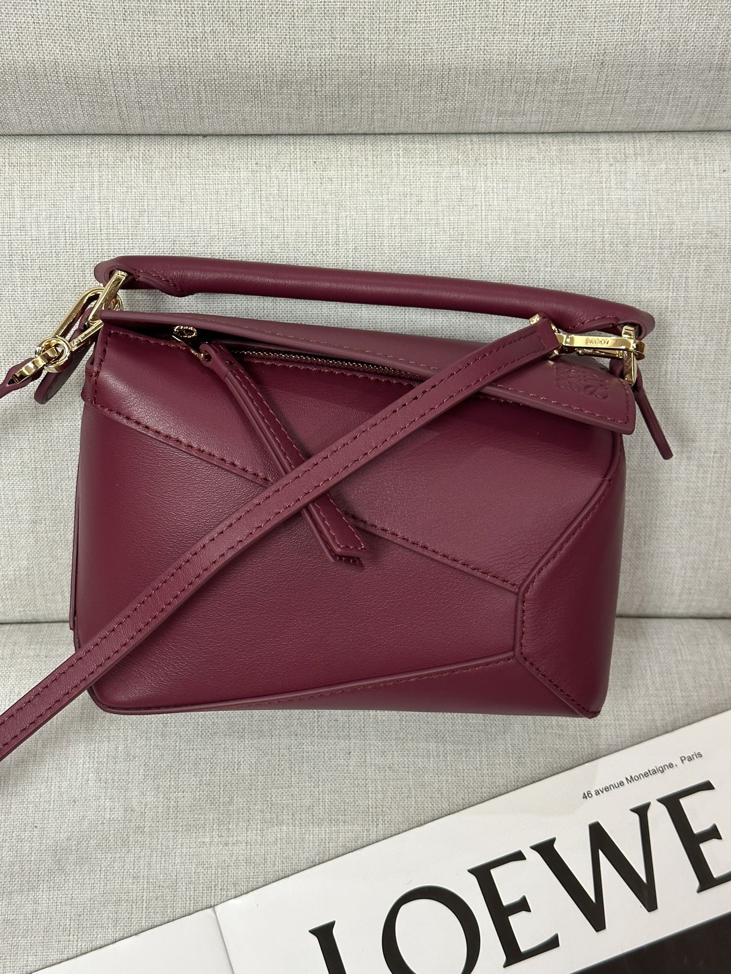 로에베 Loewe 3000B mini puzzle Bag 18cm