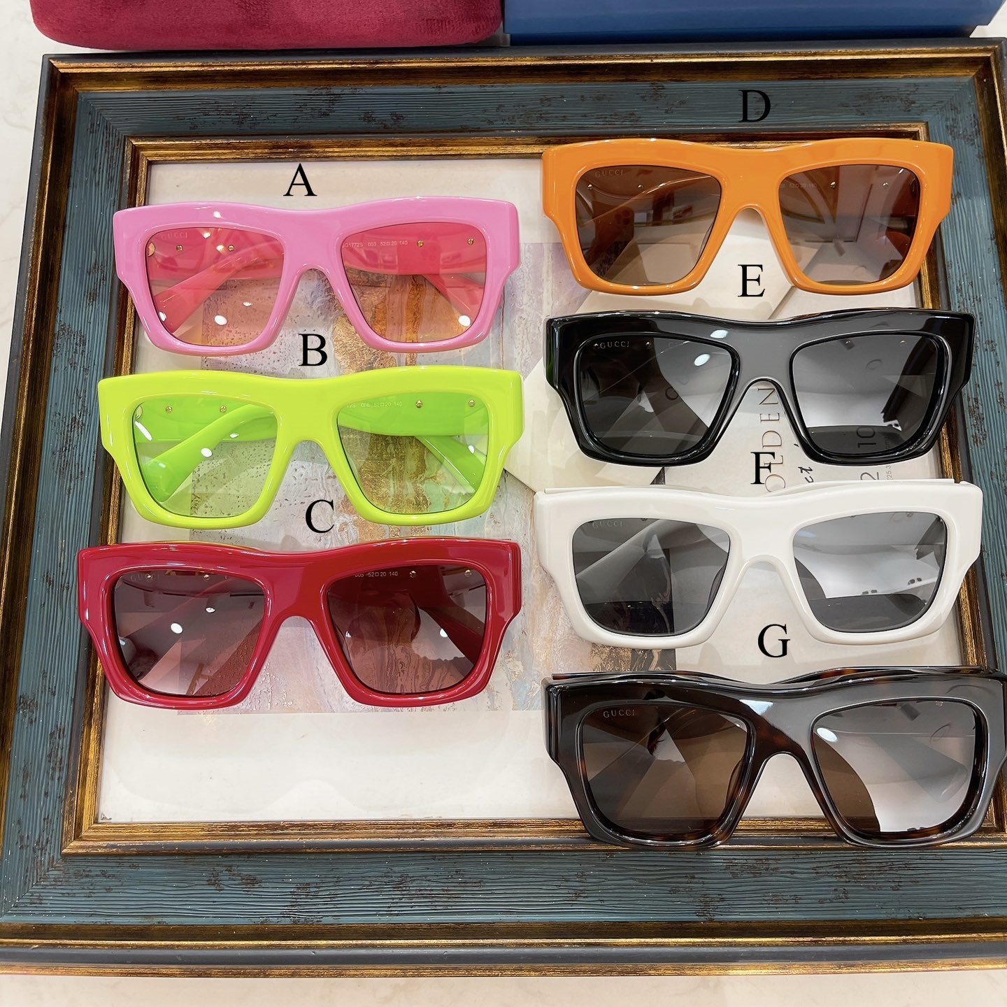 구찌 Gucci GG1772S 52口20-140