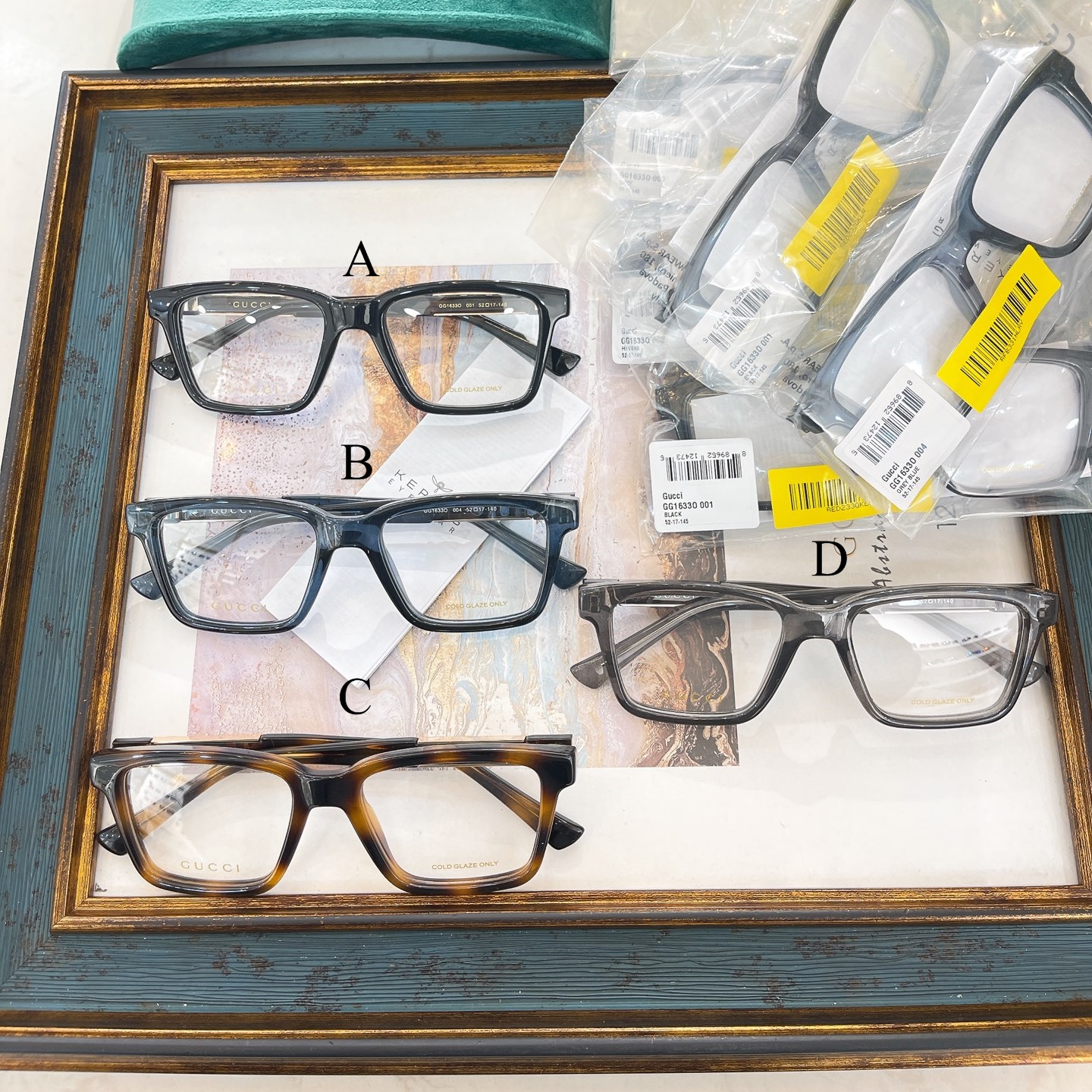 구찌 Gucci GG1633O 52口17-140