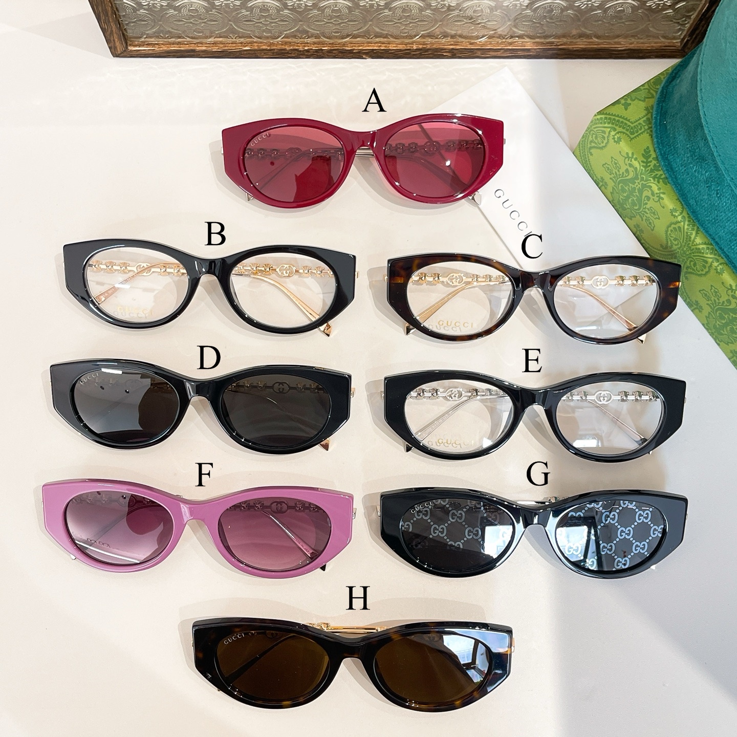 구찌 Gucci GG1970SA 54口19-145