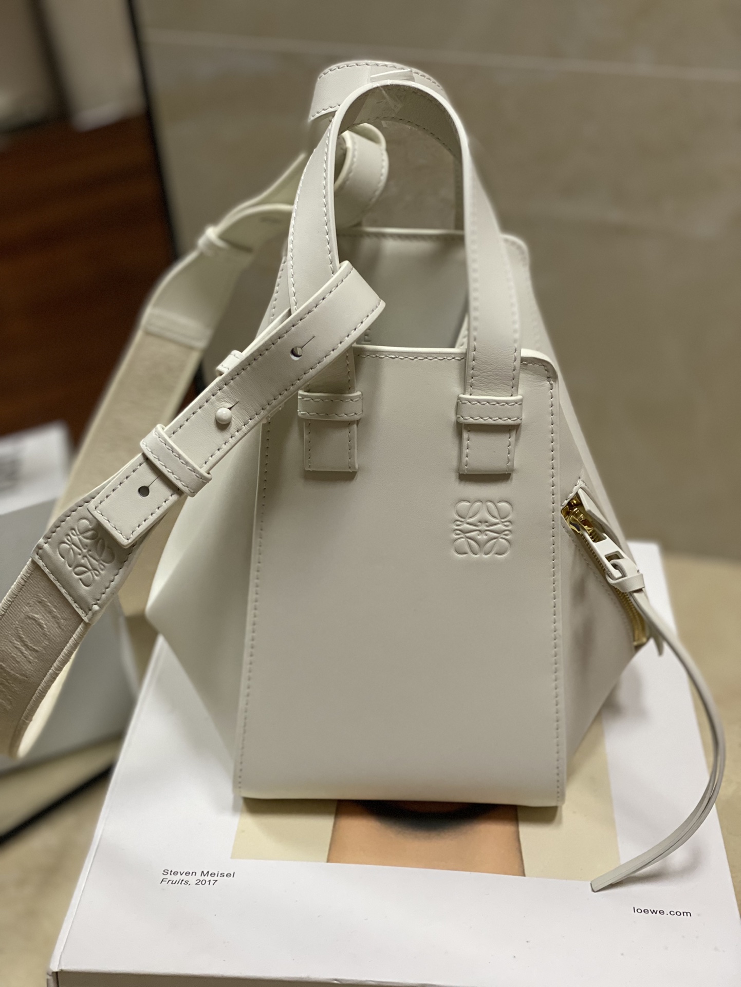 로에베 Loewe 1202 Hammock Bag 19.5cm