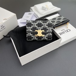 샤넬 CELINE 10L652DS3.04LU653 지갑 9.5CM