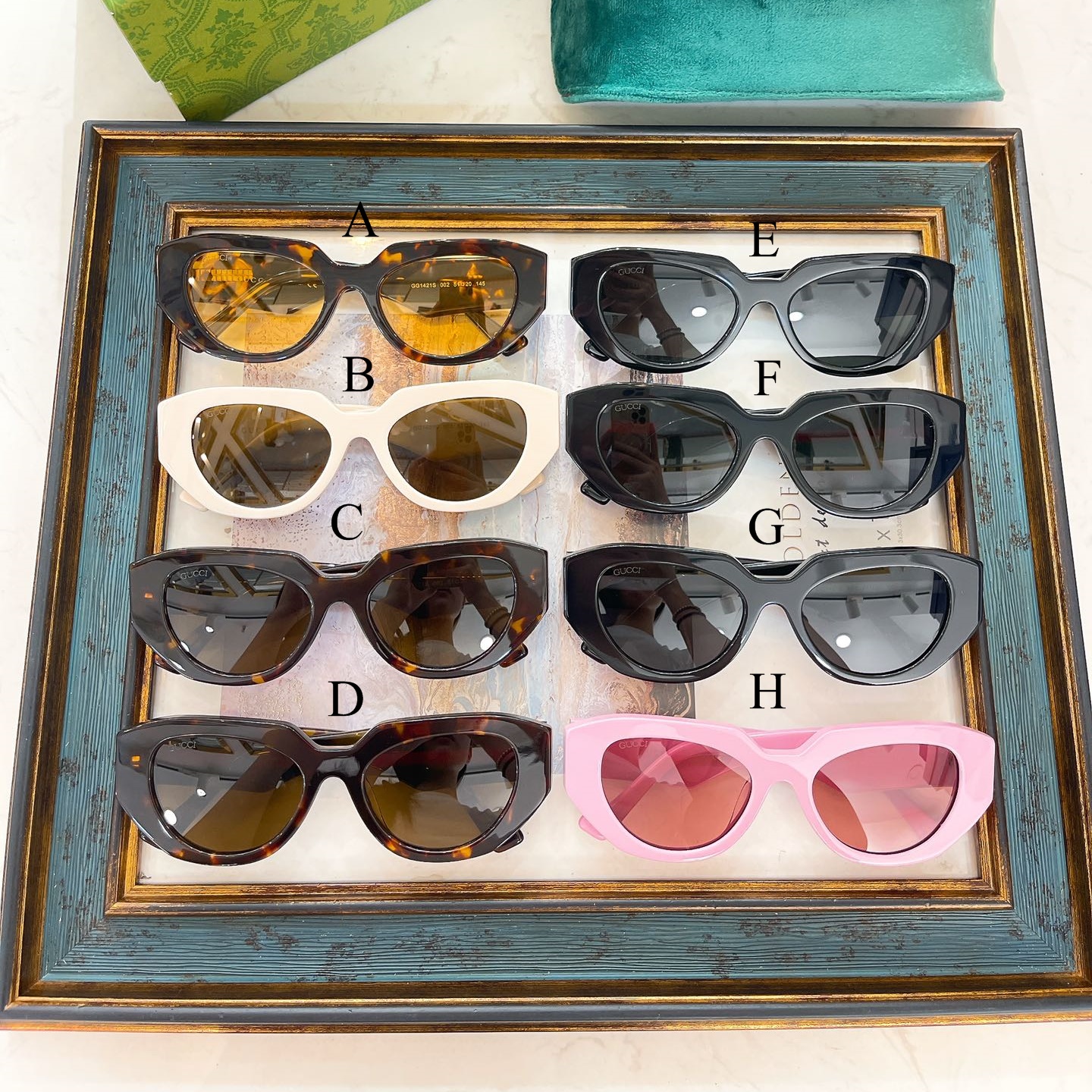 구찌 Gucci GG1421S 51口20-145