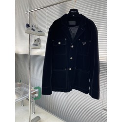 프라다 Prada 데님 재킷