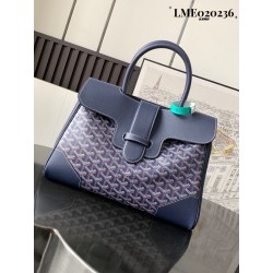 고야드 Goyard 0200 Saïgon Tote Blue