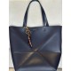 로에베 Loewe 1761 Large Puzzle Fold Tote In Shiny Calfskin 42cm