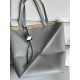 로에베 Loewe 1761 Large Puzzle Fold Tote In Shiny Calfskin 42cm