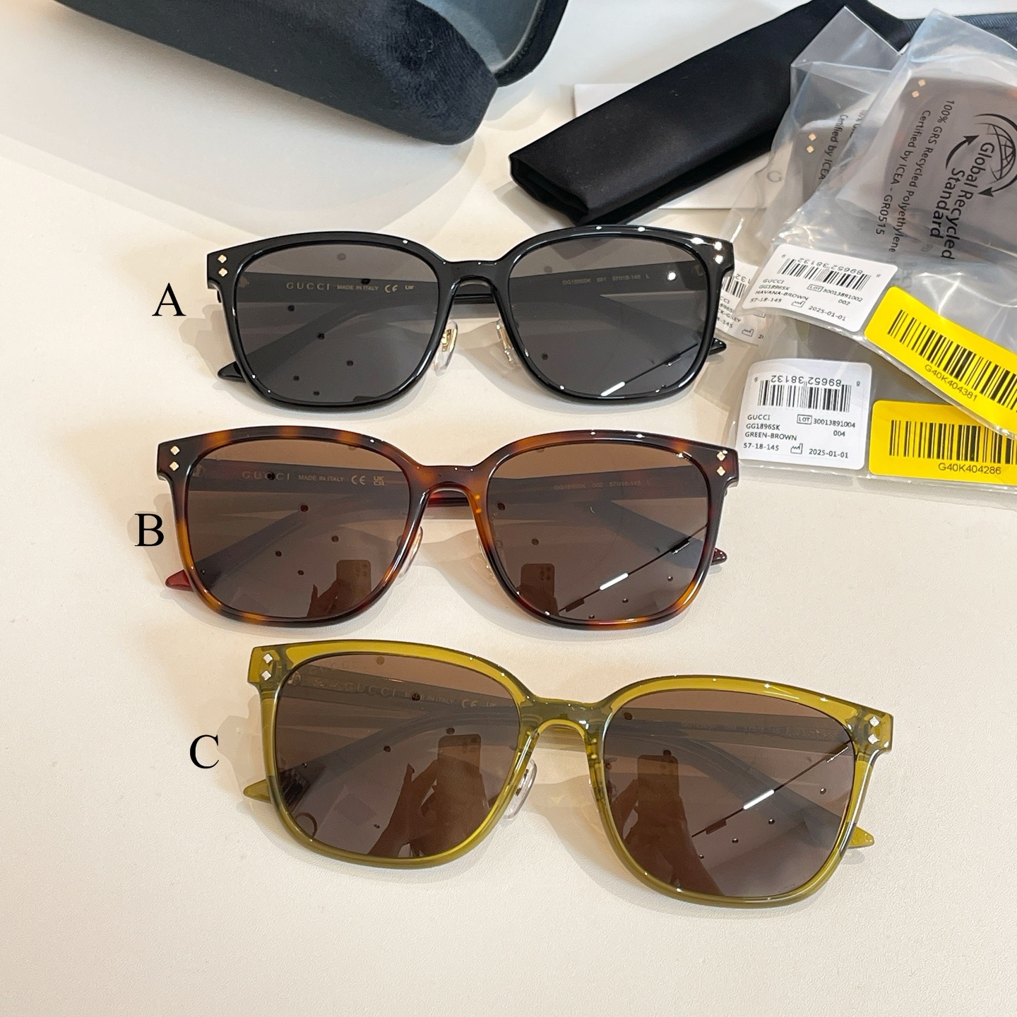 구찌 Gucci GG1896SK 57口18-145