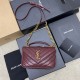 생로랑 Saint laurent/YSL 779430 College Mini Chain Bag in Shiny Crackled Leather 20CM