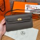 에르메스 Hermes  Kelly to go 19cm Epsom 8F Etain/gold