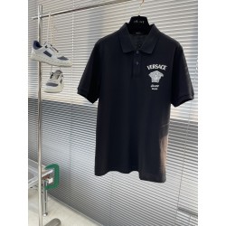 베르사체 Versace 반팔 폴로 셔츠