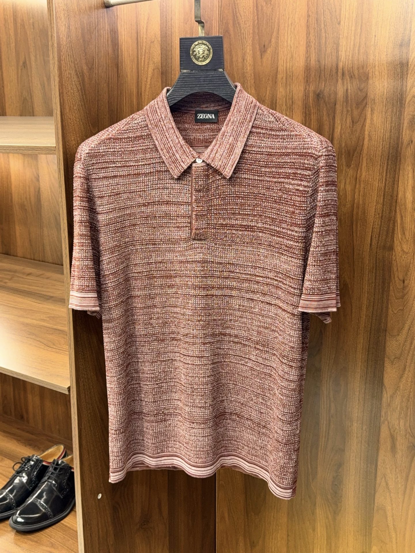 제냐 Zegna 반팔 폴로 셔츠