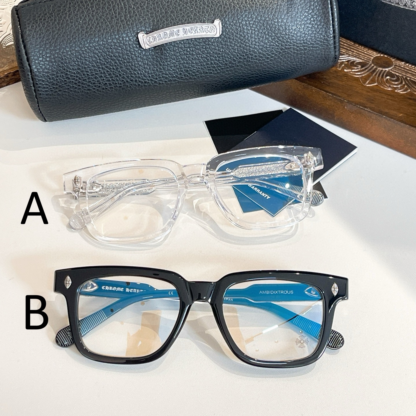 크롬하츠 Chrome Hearts 안경 AMBIDXTROUS 53口21-151