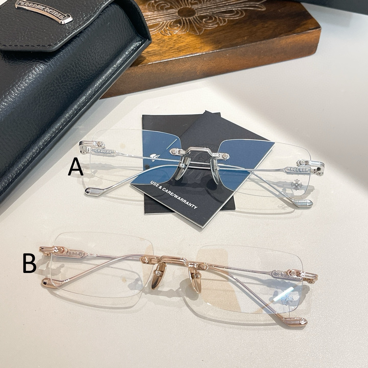크롬하츠 Chrome Hearts 안경 SOFFFFFFFFERS II 54口21-148