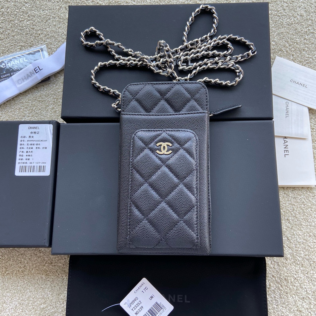 샤넬 Chanel Classic Wallet On Chain WOC 체인 지갑 AP0990 18.5cm