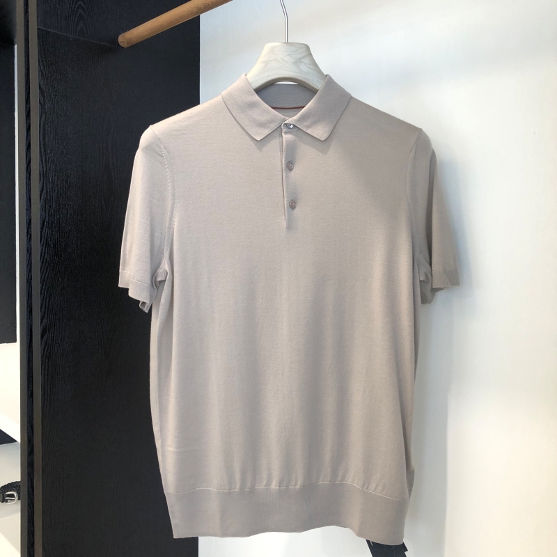 브루넬로 쿠치넬리 Brunello Cucineli 반팔 폴로 셔츠