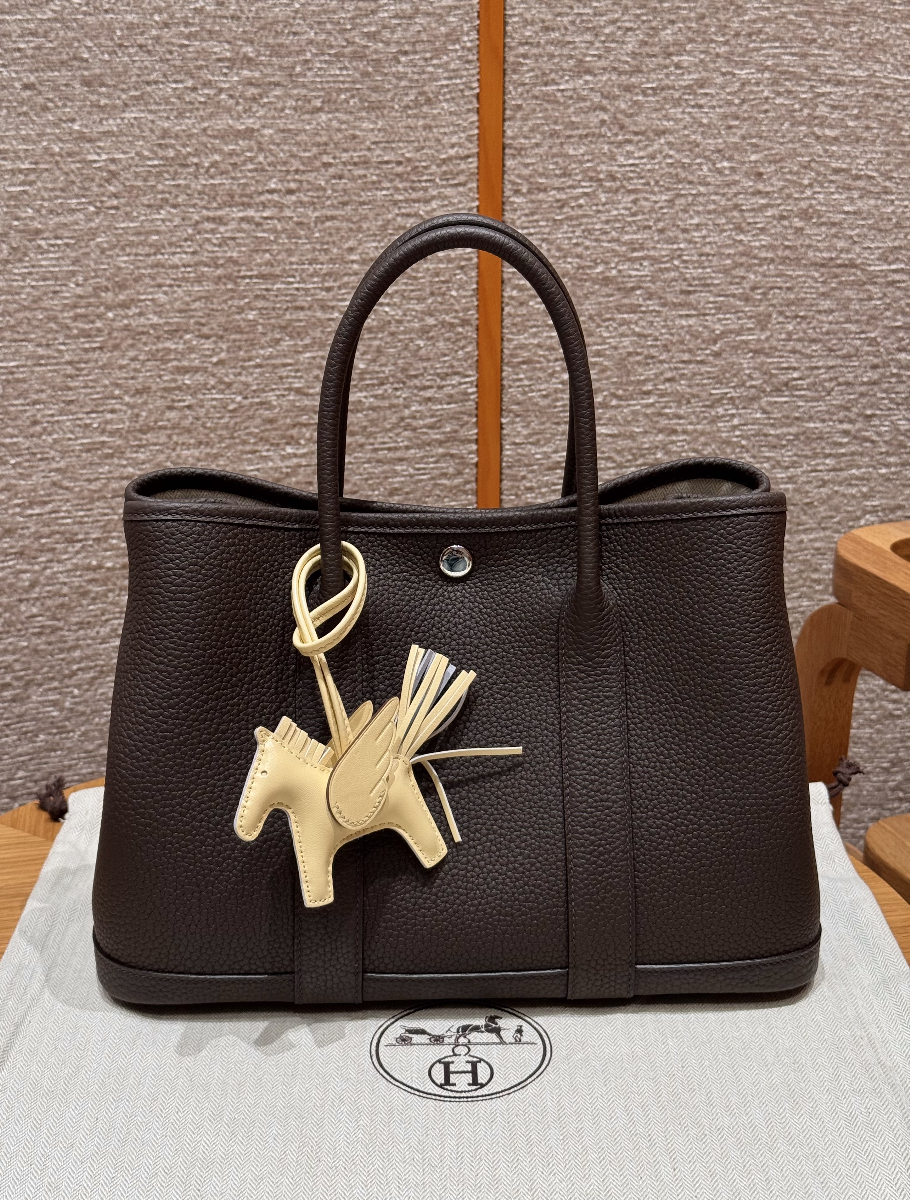에르메스 Hermes Garden party 30cm vache country 46 Ebene