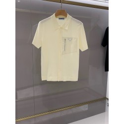 프라다 Prada 반팔 폴로 셔츠
