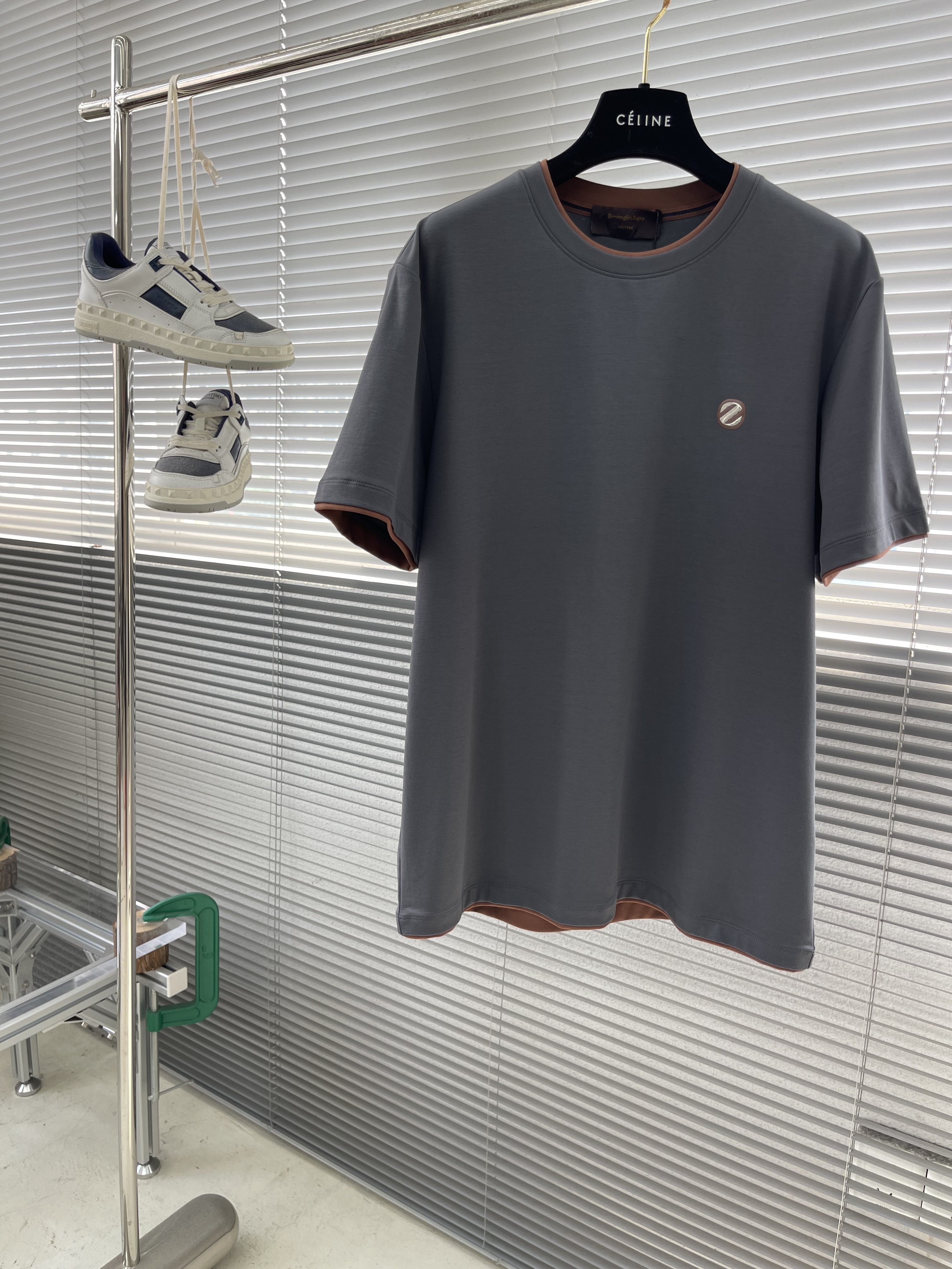 제냐 Zegna 반팔 티셔츠